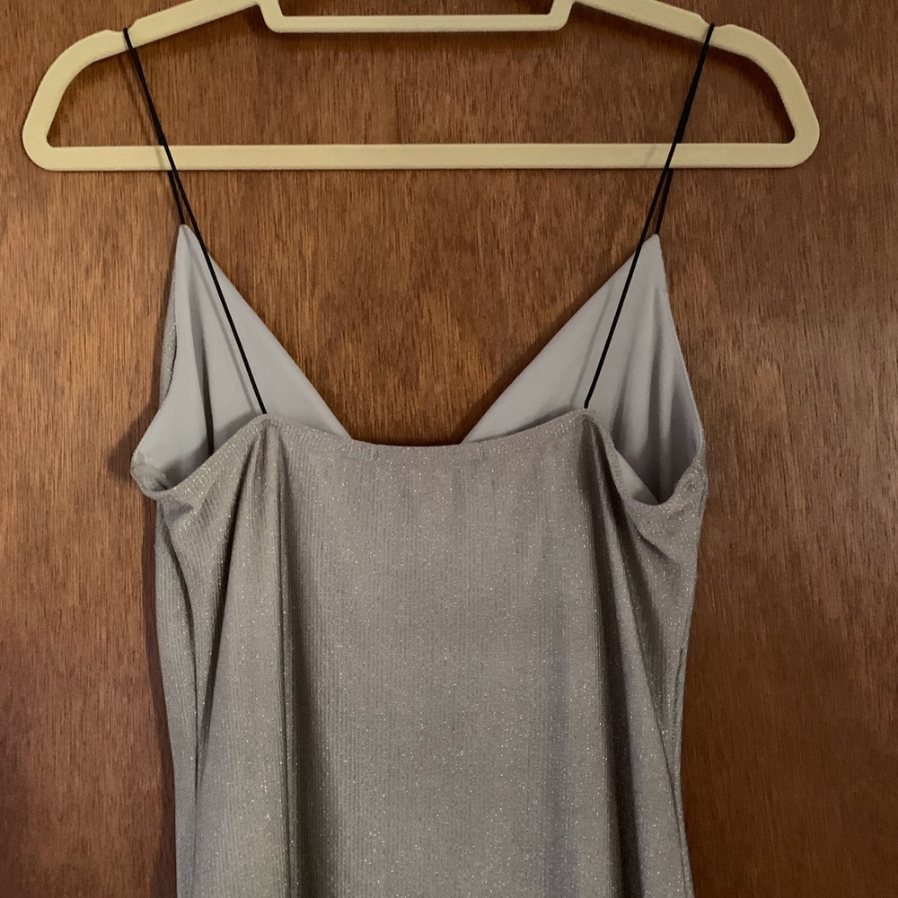 Midi, Ombré colored, sparkly dress - Picture 2 of 7
